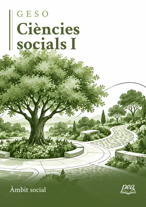 Portada del llibre Ciències socials I · Àmbit social · GESO