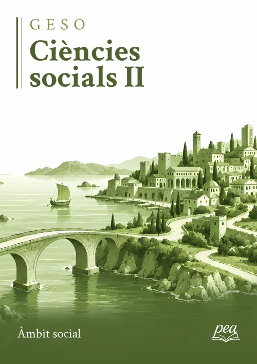 Portada del llibre Ciències socials II · Àmbit social · GESO
