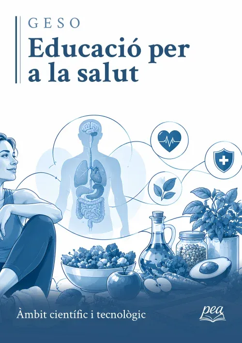 Portada del llibre Educació per a la salut · Àmbit cientificotecnològic · GESO