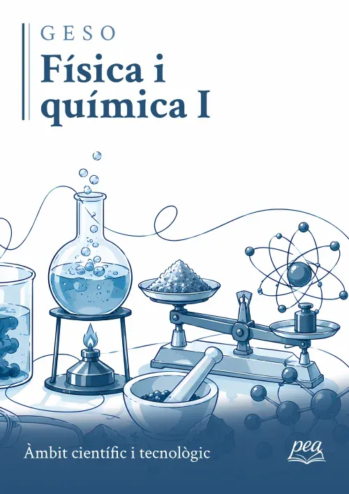 Portada del llibre Física i química I · Àmbit cientificotecnològic · GESO