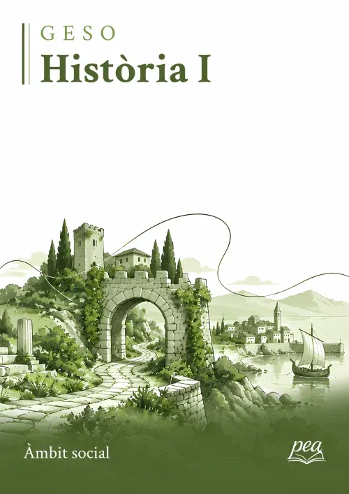 Portada del llibre Història I · Àmbit social · GESO