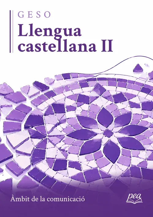 Portada del llibre Llengua castellana II · Àmbit de la comunicació · GESO