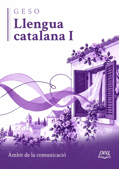Portada del llibre Llengua catalana I · Àmbit de la comunicació · GESO