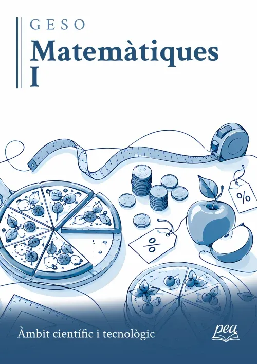 Portada del llibre Matemàtiques I · Àmbit cientificotecnològic · GESO