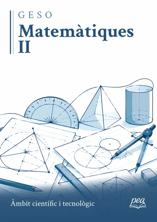 Portada del llibre Matemàtiques II · Àmbit cientificotecnològic · GESO